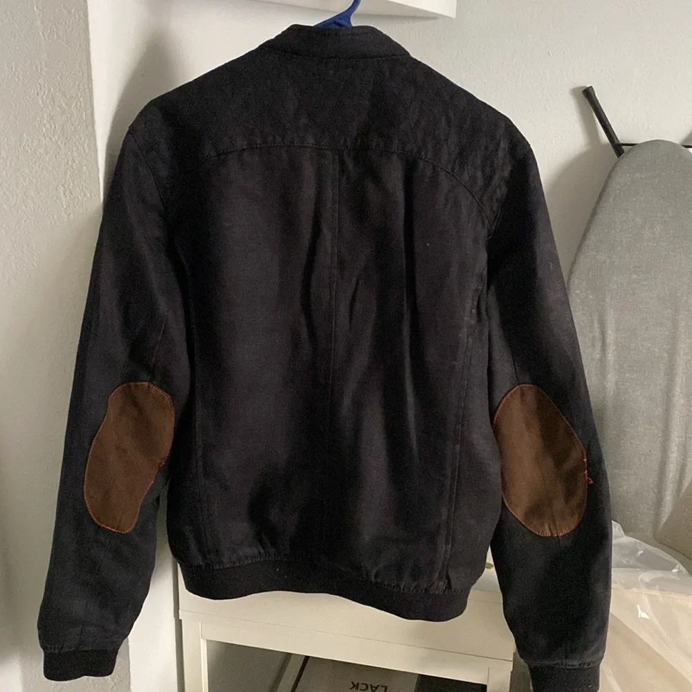 Zara men’s 100% linen black jacket - Picture 4 of 16